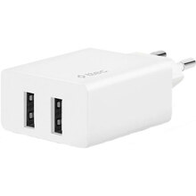 Мережевий зарядний пристрій TTEC SmartCharger DUO 2.4 А 12 Вт White (2SCS21B)