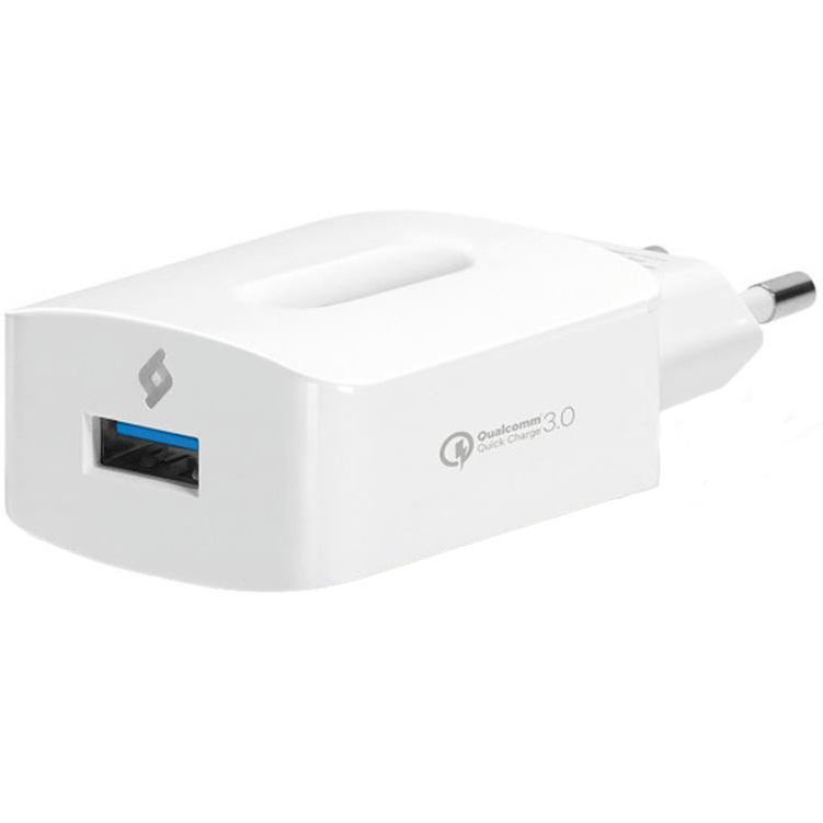 

Сетевое зарядное устройство TTEC SpeedCharger QC 3.0 3 A 18 Вт White (2SCQC01K), SpeedCharger QC 3.0 3A 18W White (2SCQC01K)