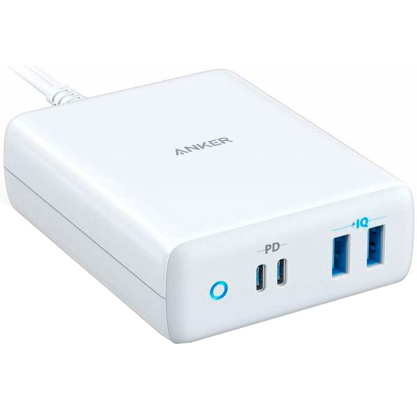 

Сетевое зарядное устройство ANKER PowerPort Atom IV - 100W 2xPD & 2xPIQ (A2041G21), PowerPort Atom IV - 100W 2xPD & 2xPIQ