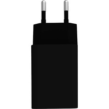 Сетевое зарядное устройство COLORWAY 1 USB AUTO ID Black (CW-CHS012-BK)