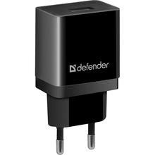 Сетевое зарядное устройство DEFENDER EPA-10 Black (83572)