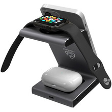 Бездротове зарядний пристрій PRESTIGIO ReVolt A8 3-in-1 wireless space grey (PCS108A_SG)
