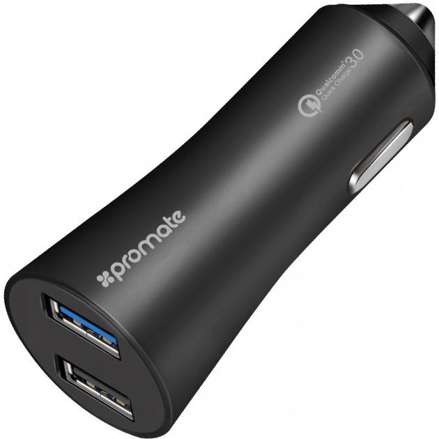 

Зарядное устройство PROMATE Robust-QC3 Black (robust-qc3.black), Robust-QC3