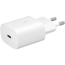 Мережевий зарядний пристрій SAMSUNG 25W PD3.0 Type-C White (EP-TA800XWEGRU)