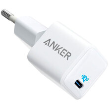 Зарядний пристрій ANKER PowerPort III Nano 20W USB Type C White (A2633G22)