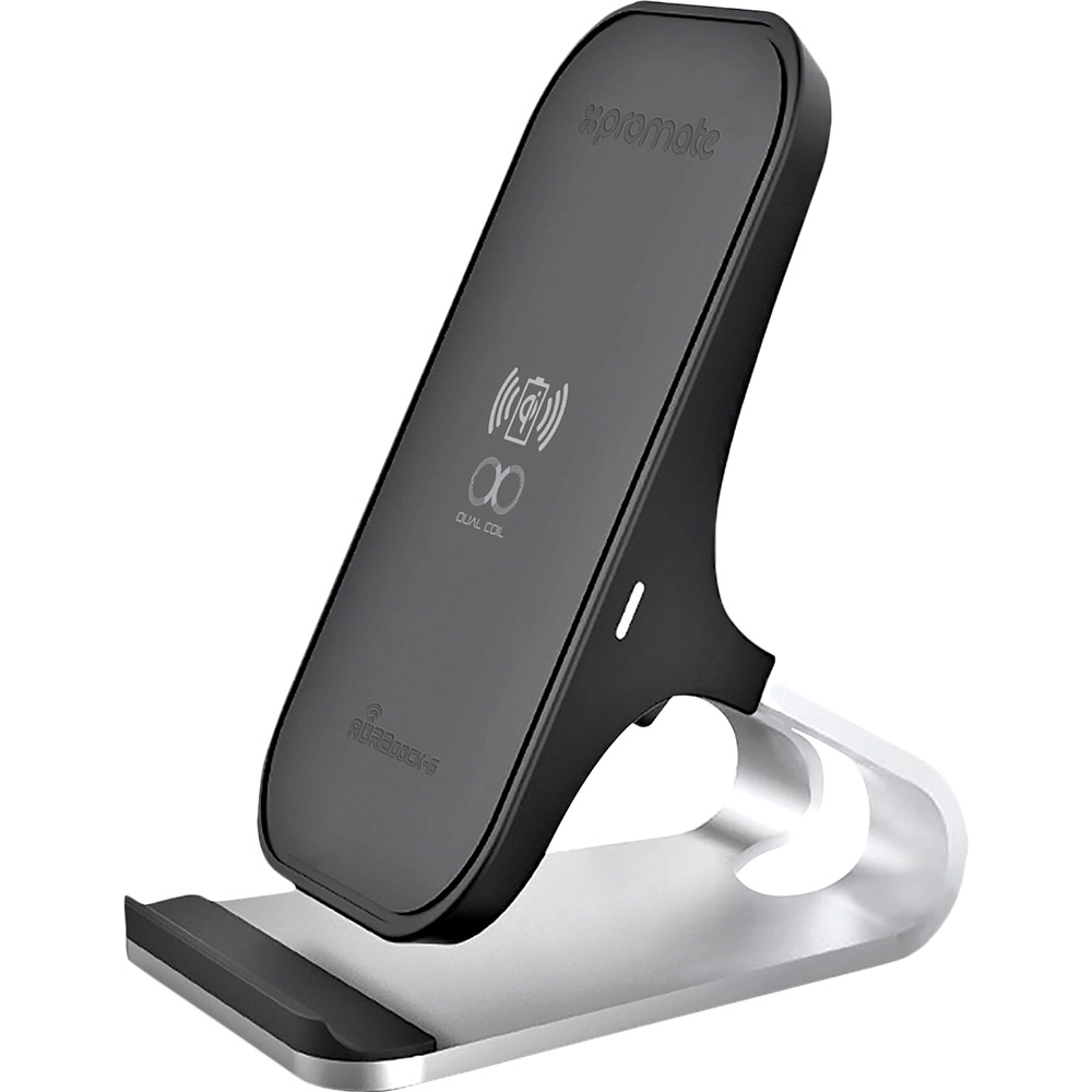 

Беспроводное зарядное устройство Promate AuraDock-6 15 Вт Grey (auradock-6.grey), Зарядний пристрій auradock-6.grey
