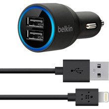 Автомобильное зарядное устройство BELKIN F8J071bt04-BLK