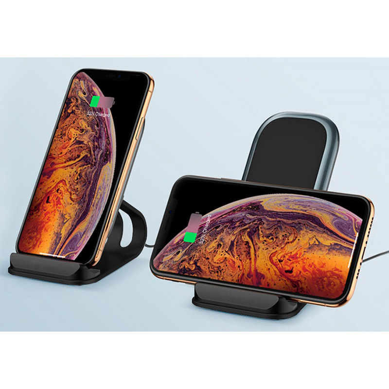 Беспроводное зарядное устройство СolorWay Wireless Stand 10W Blue (CW-CHW30Q-BL) Особенности защита от перенапряжения, низкого напряжения, короткого замыкания, температурный контроль