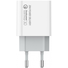 Сетевое зарядное устройство СolorWay Power Delivery Port USB Type-C 20W V2 White (CW-CHS026PD-WT)