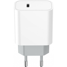 Сетевое зарядное устройство СolorWay Power Delivery Port USB Type-C 20W V2 White (CW-CHS026PD-WT)
