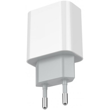 Сетевое зарядное устройство СolorWay Type-C PD + USB QC3.0 20W V2 White (CW-CHS025QPD-WT)