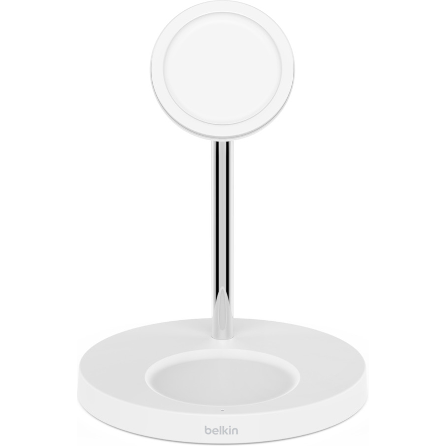 

Беспроводное зарядное устройство BELKIN MagSafe 2 in 1 Wireless Charger White (WIZ010VFWH), MagSafe 2in1 Wireless Charger, white