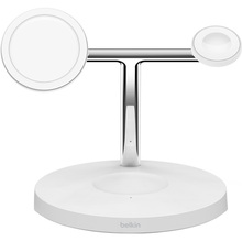 Беспроводное зарядное устройство BELKIN MagSafe 3 in 1 Wireless Charger White (WIZ009VFWH)