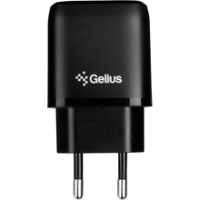 Сетевое зарядное устройство GELIUS Pro X-Duo GP-HC014 USB+Type-C QC3.0/PD20W Black (85182)