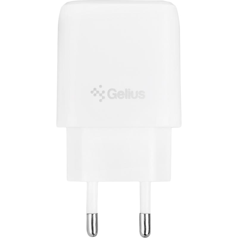 Мережевий зарядний пристрій GELIUS Pro X-Duo GP-HC014 USB + Type - C QC3.0/PD20W White (85183)