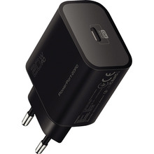 Сетевое зарядное устройство Promate PowerPort-20PD 20 Вт USB Type-C PD Black (powerport-20pd.black)