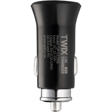 Автомобильное зарядное устройство Gelius Pro Twix GP-CC006 USB+Type-C QC/PD18W + Cable MicroUSB Black (2099900851766)