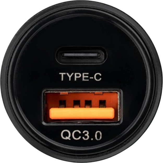 Автомобильное зарядное устройство Gelius Pro Twix GP-CC006 USB+Type-C QC/PD18W + Cable MicroUSB Black (2099900851766) Выходной разъем USB Type-C