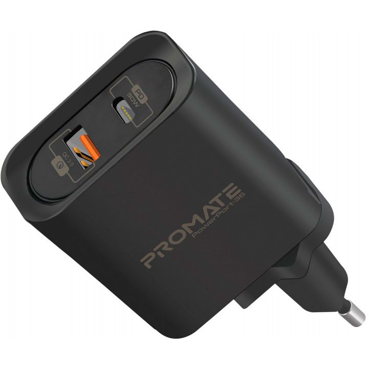 

Зарядное устройство PROMATE powerport-36.black, powerport-36.black