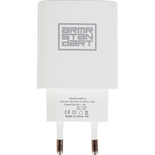 Сетевое зарядное устройство ARMORSTANDART Super fast AR012 1хUSB (8A) White (ARM59715)
