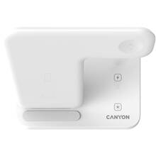 Беспроводное зарядное устройство CANYON WS-303 White (CNS-WCS303W)