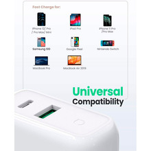 Сетевое зарядное устройство UGREEN CD170 36W USB/Type-C Charger White (UGR-60468)