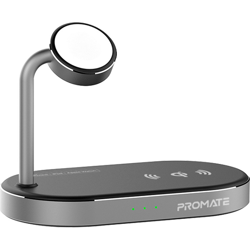 

Беспроводное зарядное устройство PROMATE WAVEPOWER Grey (wavepower.grey), wavepower.grey