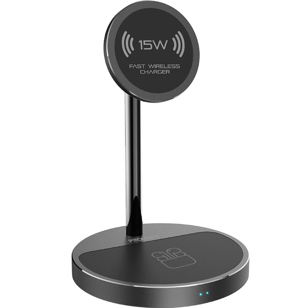 

Беспроводное зарядное устройство PROMATE АuraВase-PD20 Black (aurabase-pd20.black), aurabase-pd20.black