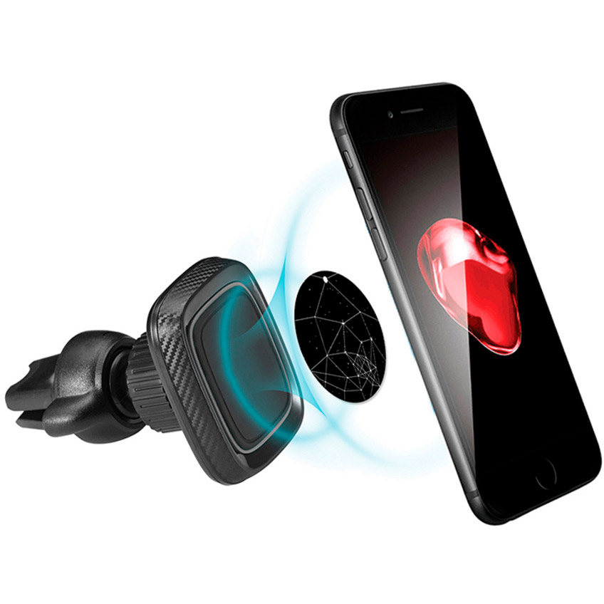 Покупка Автомобільний зарядний пристрій COLORWAY 2USB 3.4A(17W) + магнітний утримувач Air Vent-2 (CW-CHM05-GR/CHA026-BK)