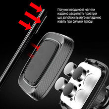 Автомобільний зарядний пристрій COLORWAY 2USB 3.4A(17W) + магнітний утримувач Air Vent-2 (CW-CHM05-GR/CHA026-BK)