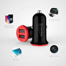 Автомобільний зарядний пристрій COLORWAY 2USB 3.4A(17W) + магнітний утримувач Air Vent-2 (CW-CHM05-GR/CHA026-BK)