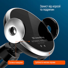 Зарядний пристрій COLORWAY 2USB 3.0A(36W) + Бездротовий зарядний пристрій AutoSense Wireless Charger (CW-CHAW036Q-BK/CHA036Q)