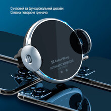 Зарядний пристрій COLORWAY 2USB 3.0A(36W) + Бездротовий зарядний пристрій AutoSense Wireless Charger (CW-CHAW036Q-BK/CHA036Q)