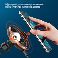Зарядний пристрій COLORWAY 2USB 3.0A(36W) + Бездротовий зарядний пристрій AutoSense Wireless Charger (CW-CHAW036Q-BK/CHA036Q)