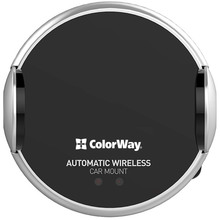 Зарядний пристрій COLORWAY 2USB 3.0A(36W) + Бездротовий зарядний пристрій AutoSense Wireless Charger (CW-CHAW036Q-BK/CHA036Q)