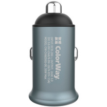 Зарядний пристрій COLORWAY 2USB 3.0A(36W) + Бездротовий зарядний пристрій AutoSense Wireless Charger (CW-CHAW036Q-BK/CHA036Q)
