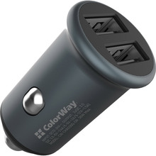 Зарядний пристрій COLORWAY 2USB 3.0A(36W) + Бездротовий зарядний пристрій AutoSense Wireless Charger (CW-CHAW036Q-BK/CHA036Q)