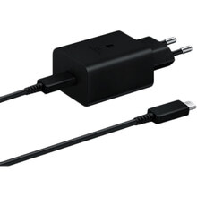 Зарядний пристрій SAMSUNG 45W Compact Power Adapter C-C Cable Black (T4510XBEGRU/Black)
