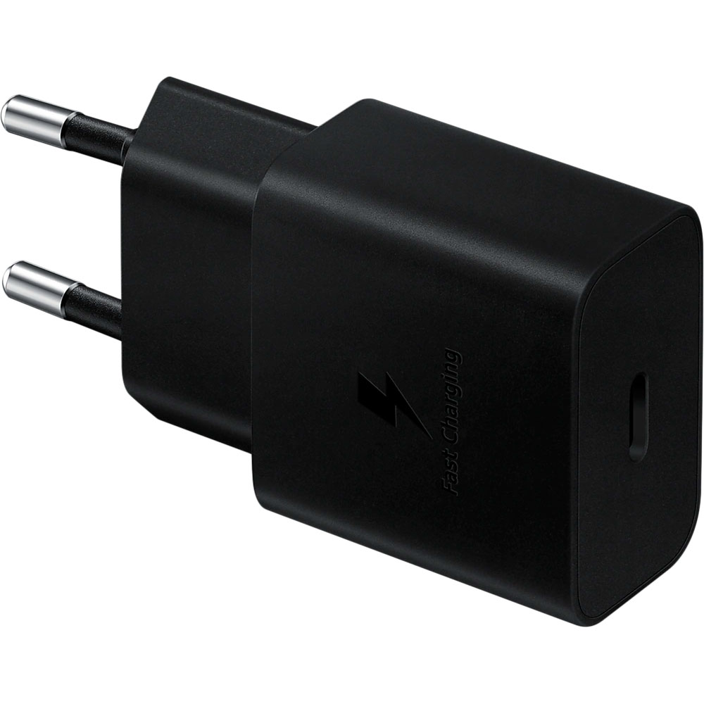 Мережевий зарядний пристрій SAMSUNG 15W Power Adapter Type-C+Cable Black (EP-T1510XBEGRU) Мережевий зарядний пристрій SAMSUNG 15W Power Adapter Type-C+Cable Black (EP-T1510XBEGRU)