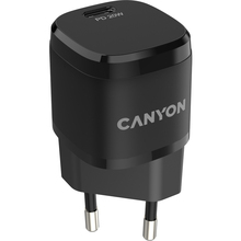 Сетевое зарядное устройство CANYON H-20-05 Black (CNE-CHA20B05)