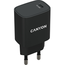 Сетевое зарядное устройство CANYON H20-02 Black (CNE-CHA20B02)