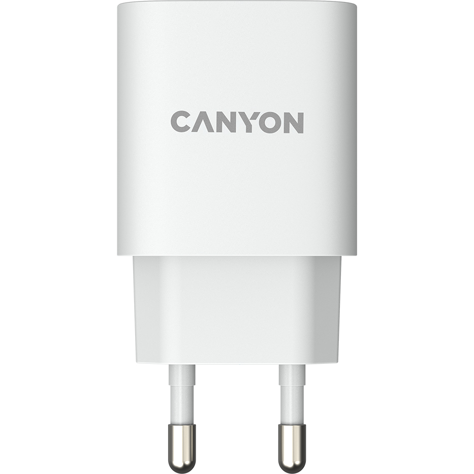 Сетевое зарядное устройство CANYON H-20-04 White (CNE-CHA20W04) Тип сетевое зарядное устройство