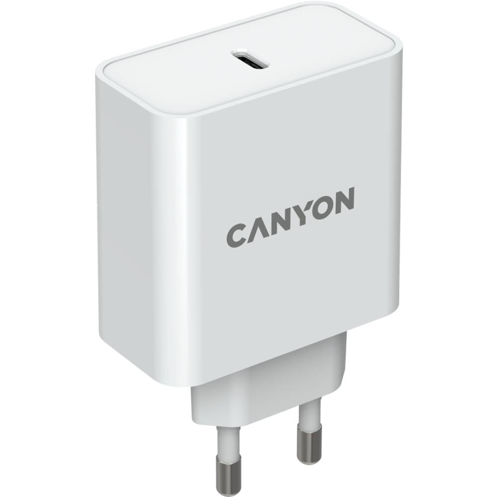 Мережевий зарядний пристрій CANYON CND-CHA65W01 65W White Тип мережевий зарядний пристрій