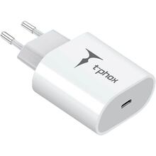 Сетевое зарядное устройство T-phox iSpeed PD 20W Charger White