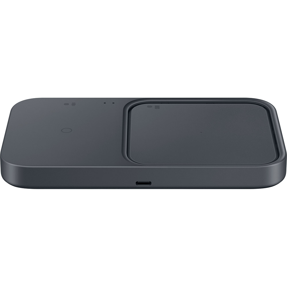 Бездротовий зарядний пристрій SAMSUNG 15W Wireless Charger Duo w/o TA Black (EP-P5400TBRGRU) Тип кабелю USB Type-С