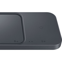 Бездротовий зарядний пристрій SAMSUNG 15W Wireless Charger Duo w/o TA Black (EP-P5400TBRGRU)