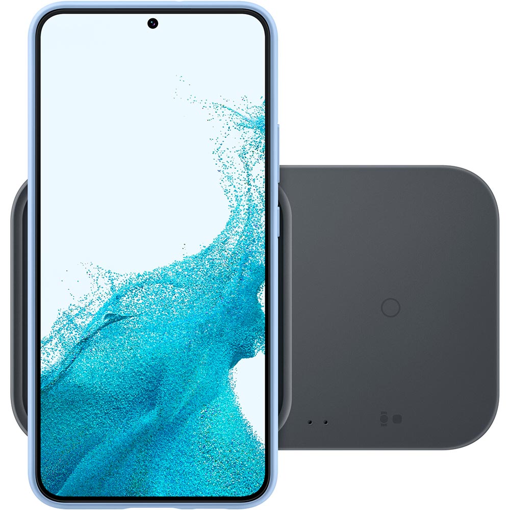 Фото Бездротовий зарядний пристрій SAMSUNG 15W Wireless Charger Duo w/o TA Black (EP-P5400TBRGRU)
