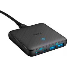 Мережевий зарядний пристрій Anker PowerPort 543 Atom III Slim 4 - 65W 2&2xUSB-C PIQ3.0 (A2046G12)