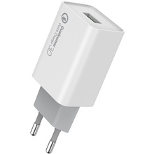 Зарядний пристрій COLORWAY Quick Charge 3.0 WT + Кабель USB Type-C 2.4А 1м (CW-CHS013Q/CW-CBUC018-MC)