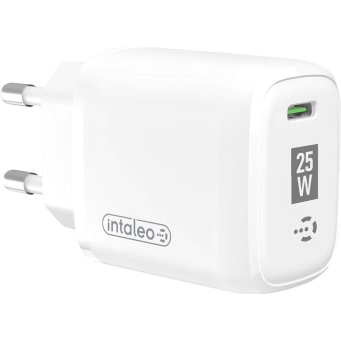 Сетевое зарядное устройство INTALEO TCGQPD125 White (USB Type-C 25W) Сетевое зарядное устройство INTALEO TCGQPD125 White (USB Type-C 25W)